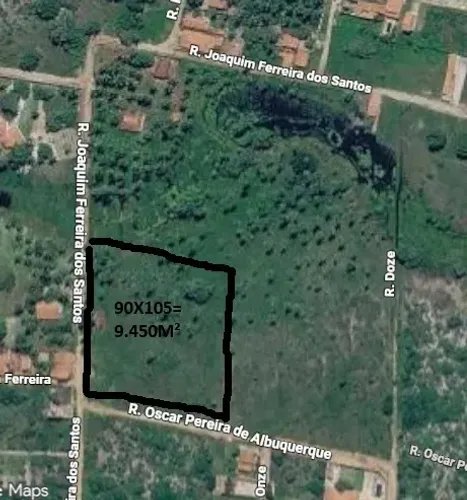 TERRENO EM PARACURU COM 9.450m²