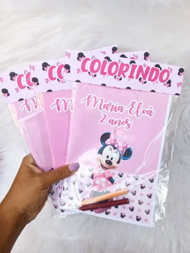 Livrinhos de colorir lembrancinhas
