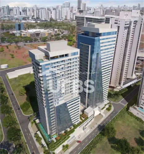 Ágio à Venda Apartamento Duplex no Euro Towers 16º Andar, 1 Suíte, Varanda Ampla, Goiânia