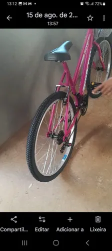 Bicicleta novinha com nota , sem nenhum uso