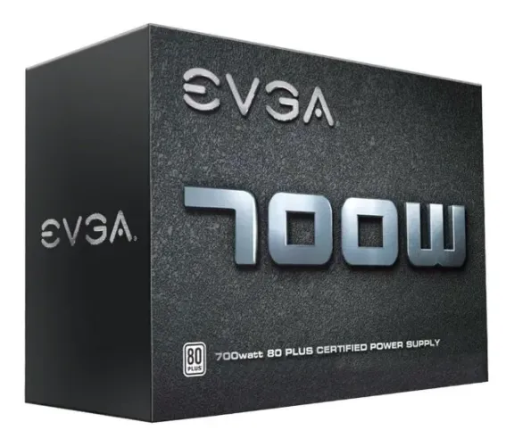 Fonte EVGA 700W, 80 Plus White - 100-W1-0700-K