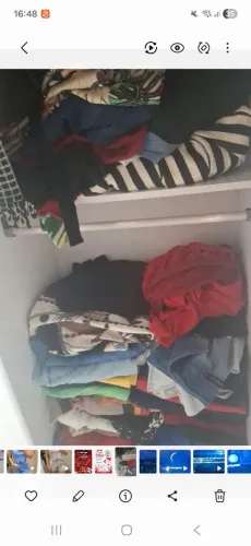 Roupas pra brechó 