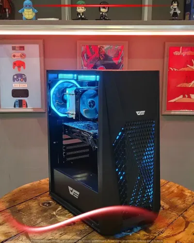 PC Xeon 2620v3, 16gb Ram, 240gb Ssd, Rx 570 4gb, 6 Fans RGB