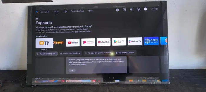 Vendo tv 50 polegadas smart 4k Android *74