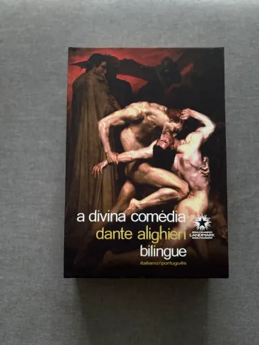Livro Divina comédia bilíngue