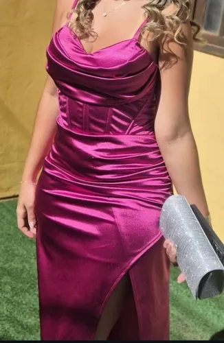 Vestido Fúcsia para madrinhas