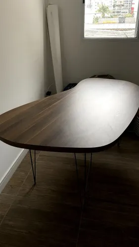 Mesa de escritório/jantar orgânica