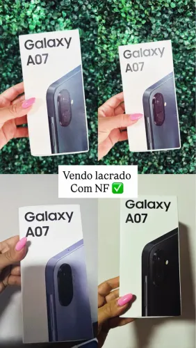 Célula galaxy na caixa lacrado 