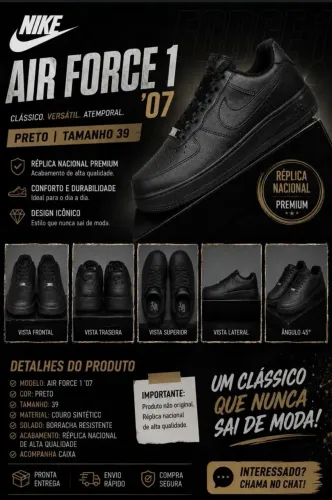DOIS PARES NIKE AIR FORCE