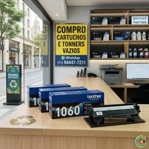 Cartucho de toner para impressora Brother, modelo TN-1060