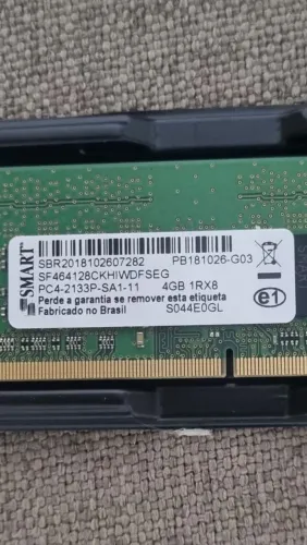 Memória Notebook RAM 4GB 2133Mhz