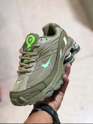 Tênis 4 mola Nike Shox TL Verde Militar Neon / novo na caixa