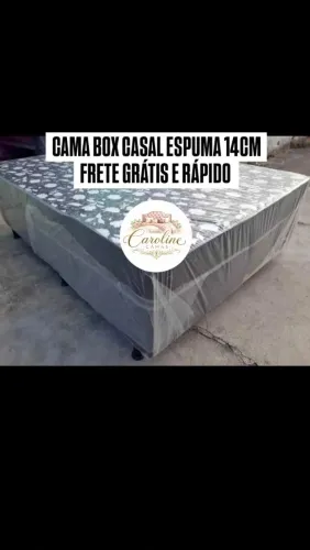 Cama box + Colchão Celado D33