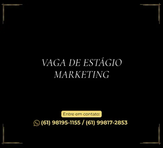 VAGA DE ESTÁGIO - MARKETING