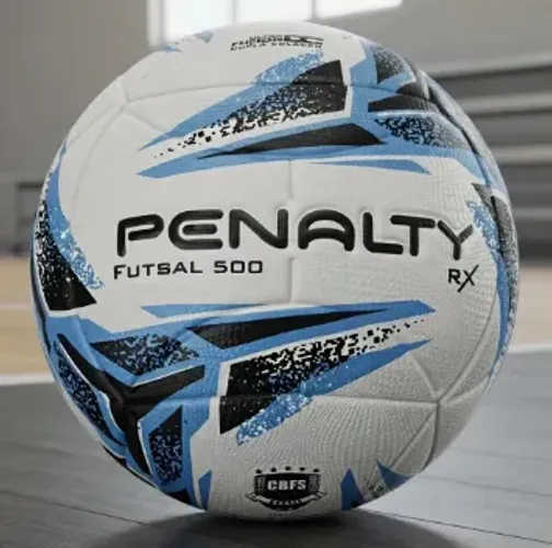 Bola Futsal Penalty Rx 500 Xxiii Cor Azul