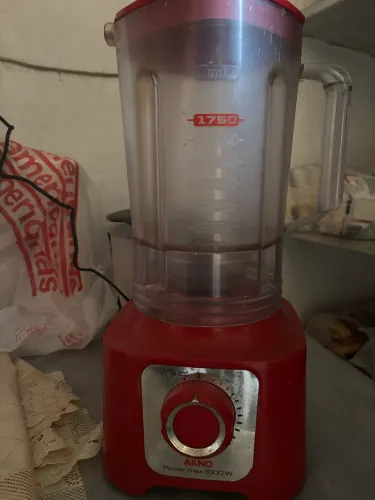 Liquidificador com motor funcionando perfeitamente