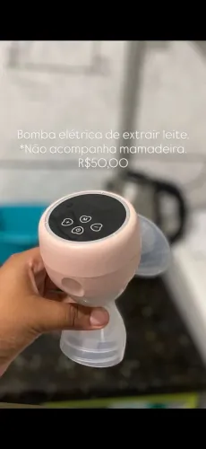 Extratora de leite elétrica