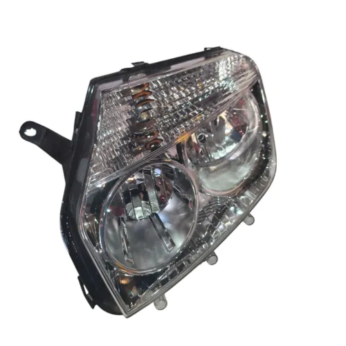 Farol Duster Cromado 2012 2013 2014 2015 Esquerdo/motorista Esquerdo/motorista