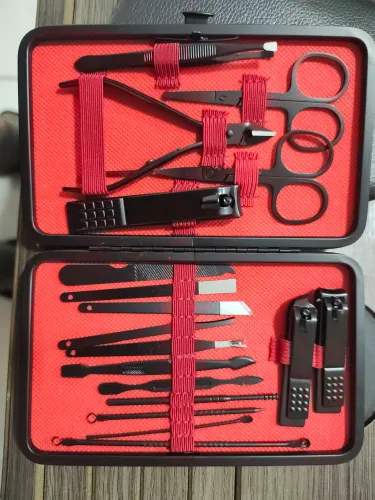 Kit manicure e pedicure 18 pecas