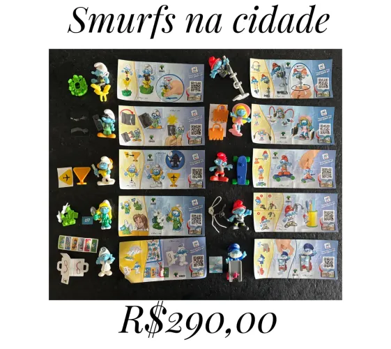 Kinder ovo - Smurfs na cidade 