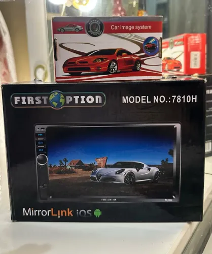 Multimídia First Option 7810H + Câmera de Ré ? MirrorLink Android e iOS.  NOVA NA CAIXA 