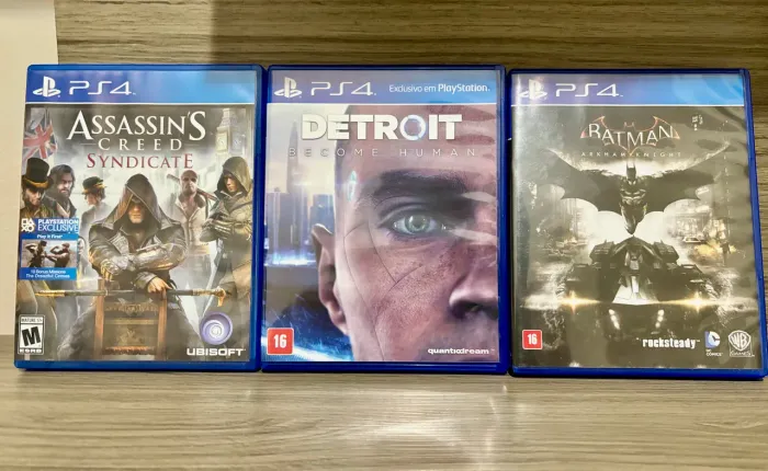Combo 3 jogos PS4 