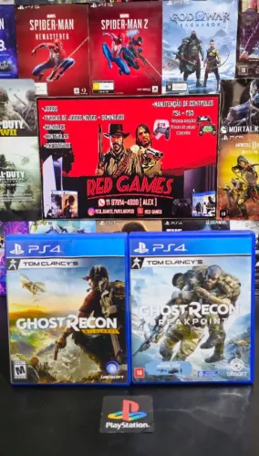 Ghost Recon Wildlands e Breakpoint PS4