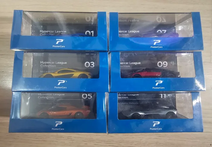 Lote Miniatura Poster Cars Lacradas