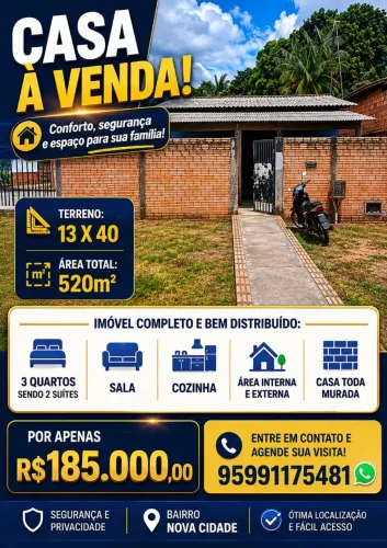 Vende-se Casa