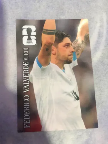 Federico Valverde Figurinha Coca Cola Copa 2026 Original