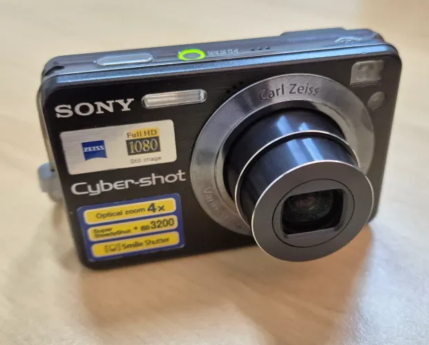 !! Câmera Digital Sony Cybershot Dsc-w120 Completa !!