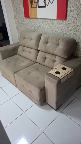 Vendo Sofá Retrátil em Ótimo Estado R$ 1000