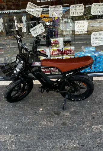 Bicicleta elétrica V8 pro 