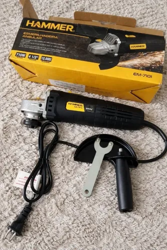 Esmerilhadeira Hammer 700W 220V NOVAS 
