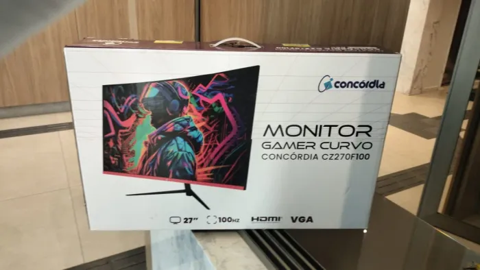 MONITOR GAMER CONCÓRDIA 24 POLEGADAS 100HZ (SEMINOVO)