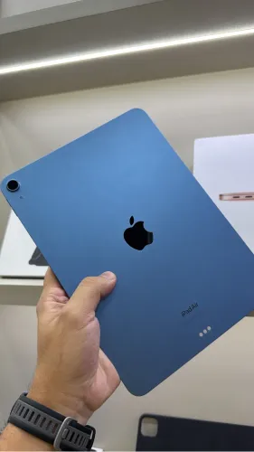 Ipad Air M1 64GB AZUL CAIXA E CABO ORIGINAL!! Impecável