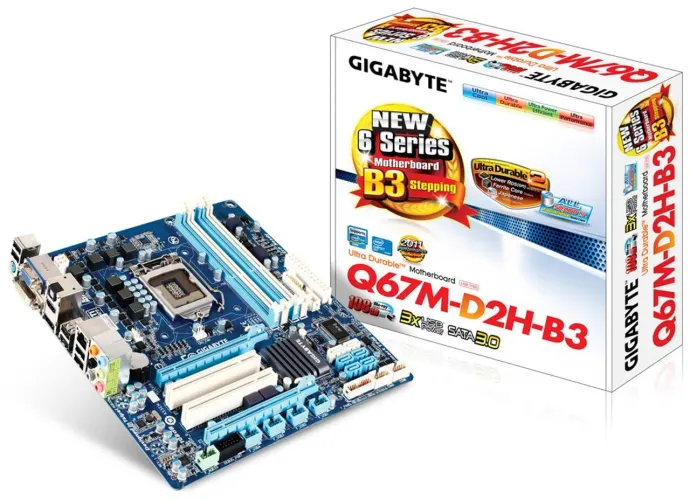 Placa mãe Gigabyte GA-Q67M-D2H-B3