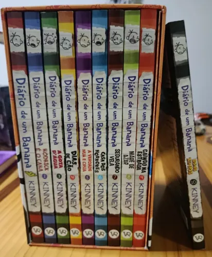 Box Livros Diário de um banana