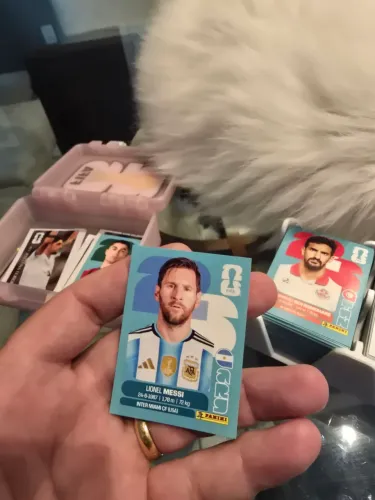Figurinha da copa Messi - 2026