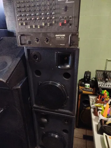 (KIT DE SOM SEMI-NOVO DE FRENTE)