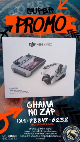 Dji Mini 4 Pro! Novo!