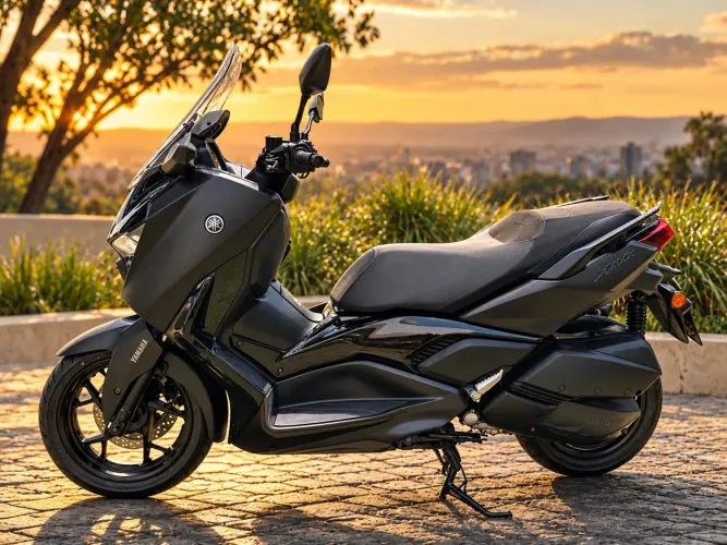 XMax 300 Connected ABS Marrom