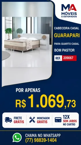 Cabeceira casal Guarapari Bom Pastor - Vitória da Conquista