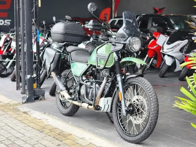 Royal Enfield Himalayan 411 2022 c/ Apenas 6.000 Km