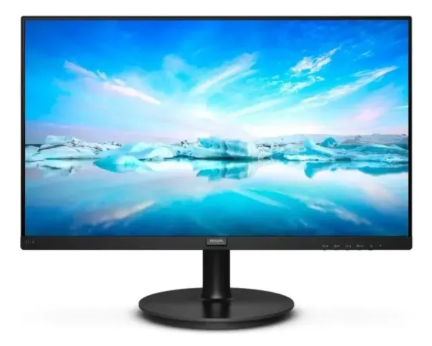 Monitor 21,5 Philips 221v8lb Full Hd Preto seminovo com caixa