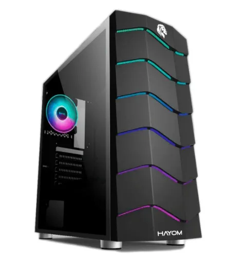 Gabinete Gamer Com Vidro Temperado e RGB