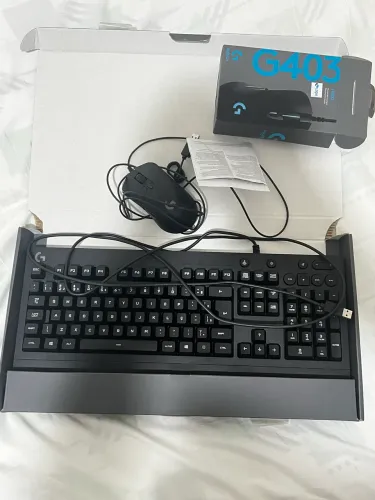 Teclado e mouse Logitech