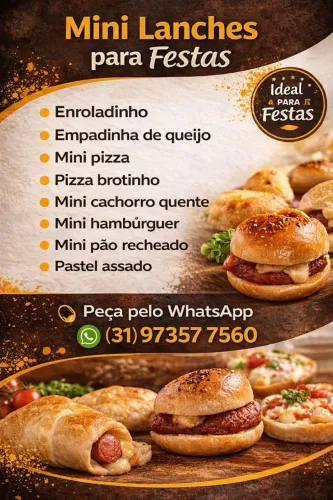 Salgadinhos de Festa