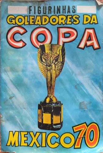 Álbum De Figurinhas Goleadores Da Copa México 70 Raro