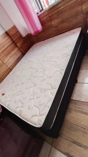 CAMA BOX CASAL,MAIS COLCHÃO 599
